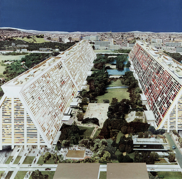 berlinische galerie architecture in the 1960s, bureau n