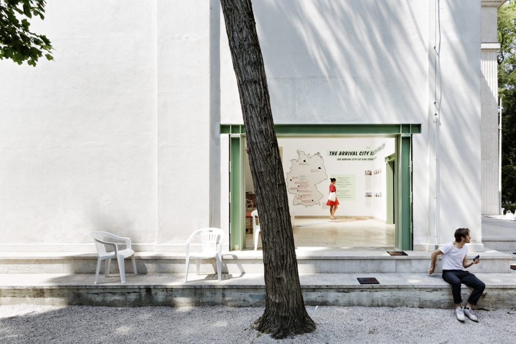 german pavilion at the 15th architecture biennale in venice, bureau n