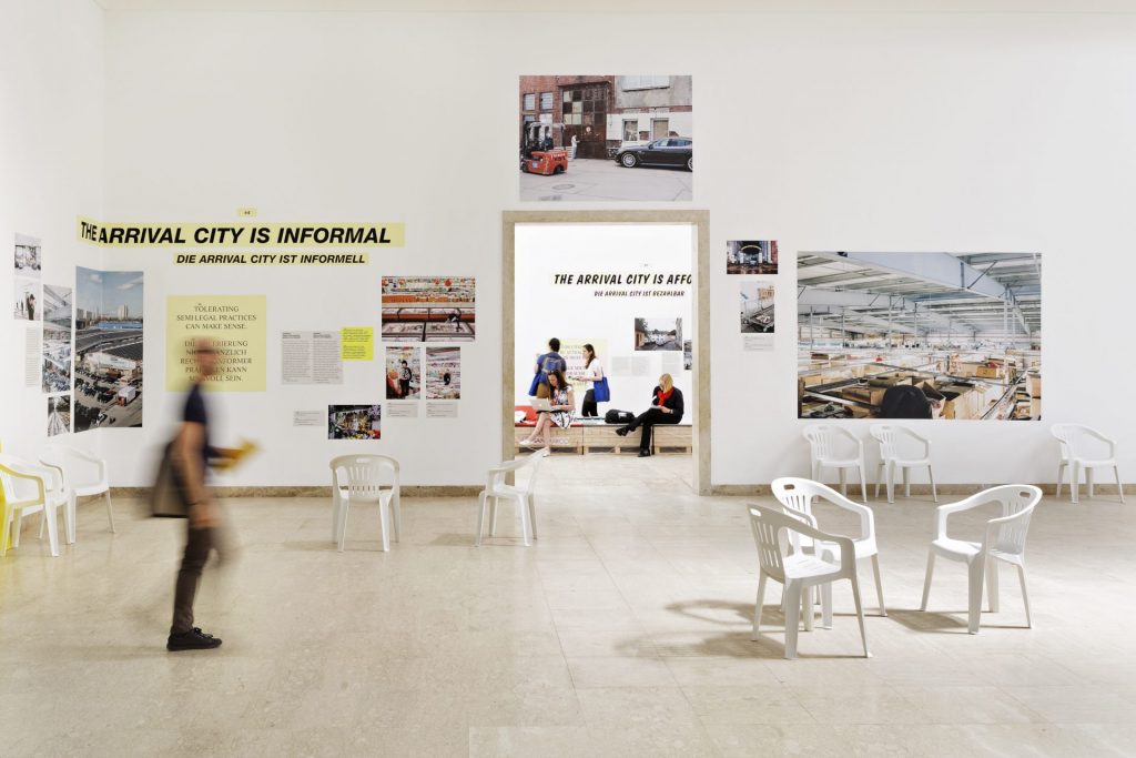 german pavilion at the 15th architecture biennale in venice, bureau n