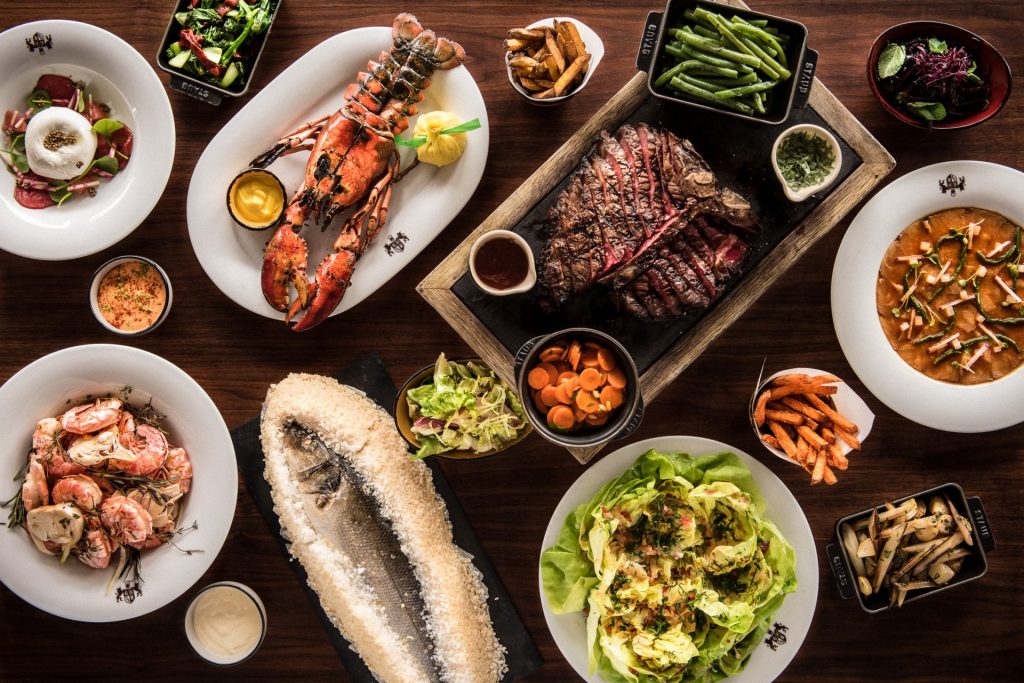 plates at grill royal berlin, bureau n