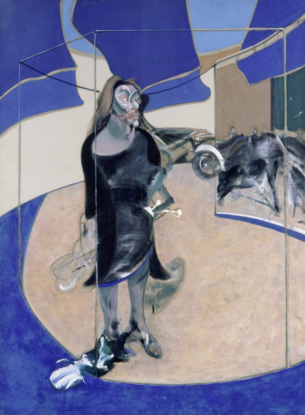 painting by francis bacon at fondation beyeler