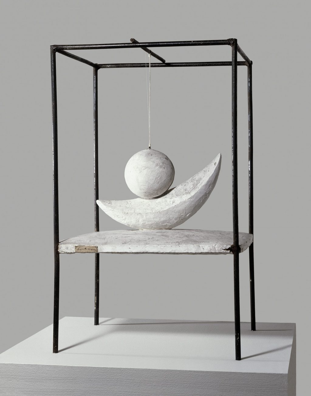 sculpture by giacometti, fondation beyeler