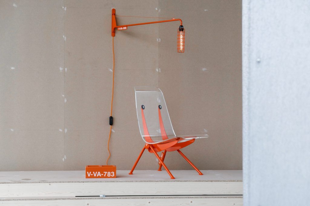 chair designed by virgal abloh and vitra