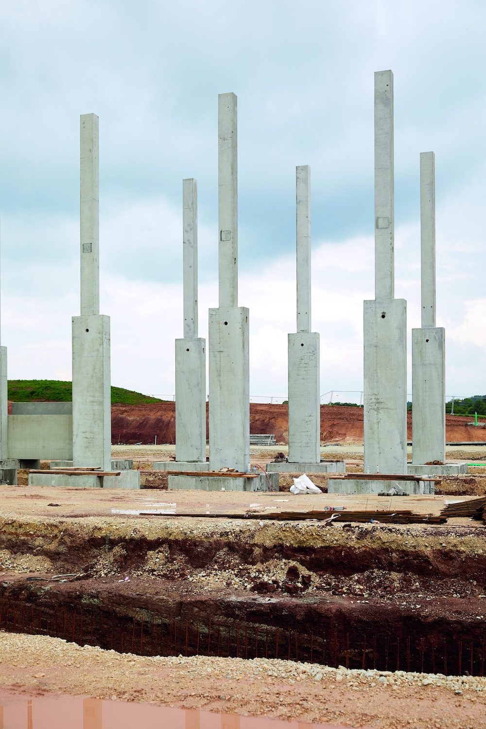contruction site in lichtenfels