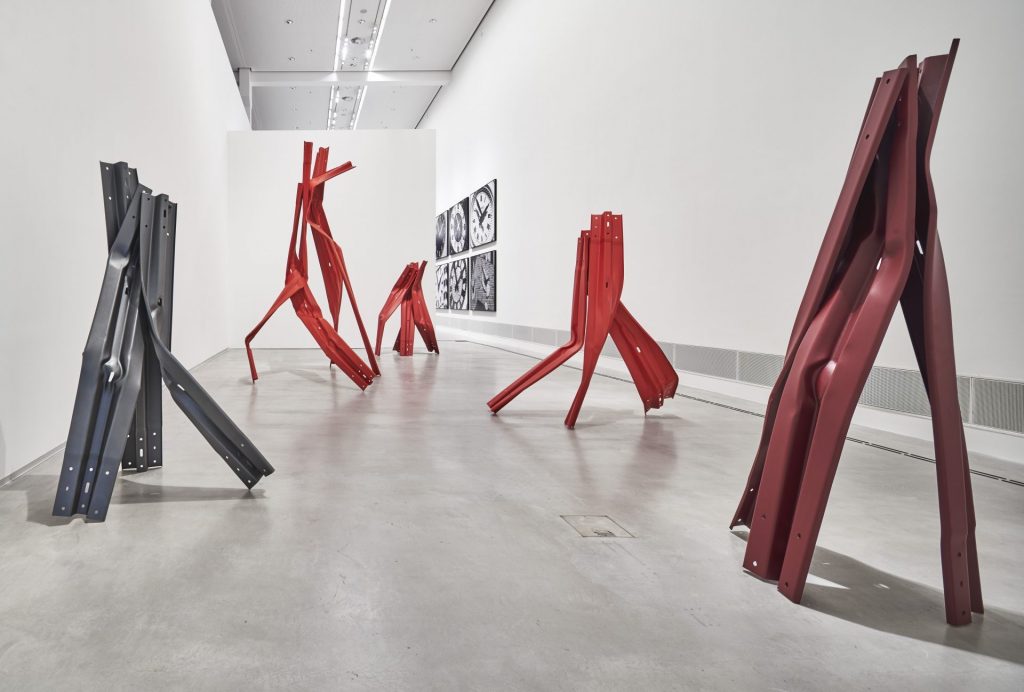 installation view: bettina pousttchi at berlinische galerie, bureau n