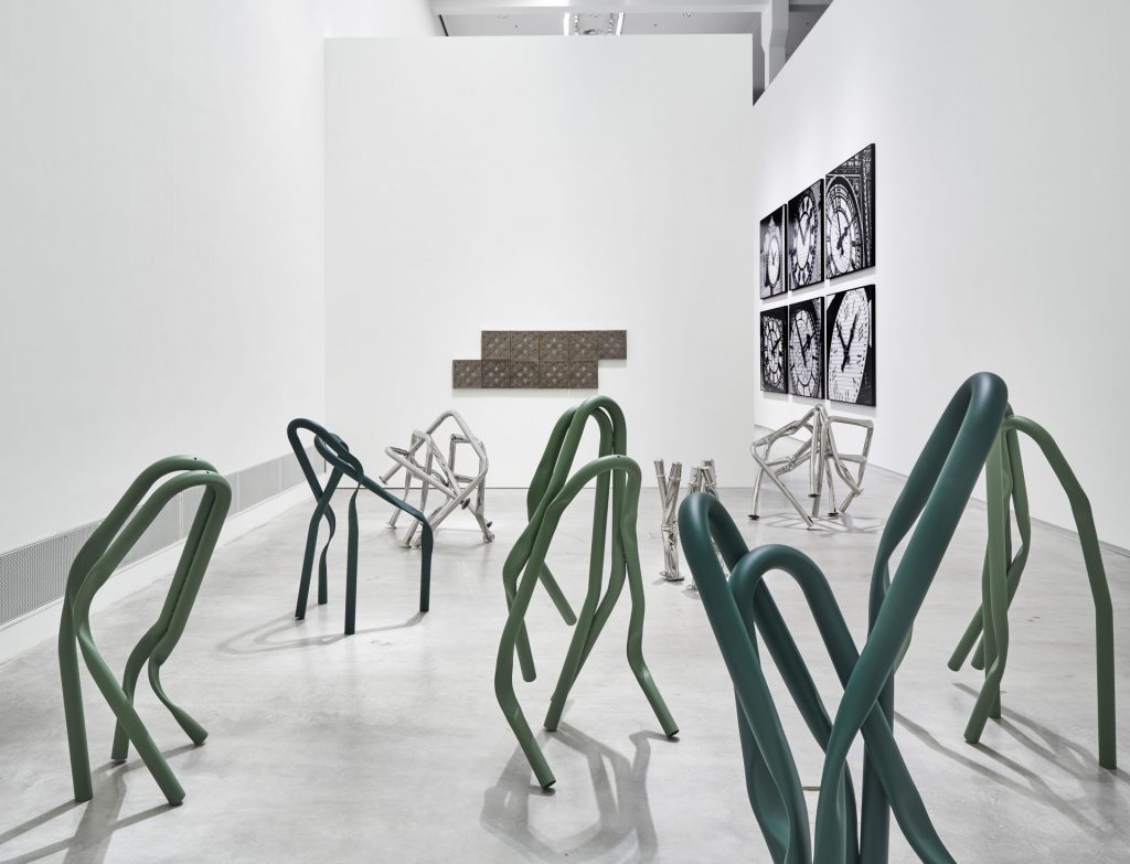 installation view: bettina pousttchi at berlinische galerie