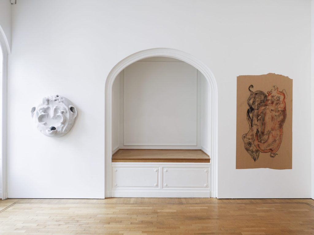 installation view, brussels gallery weekend