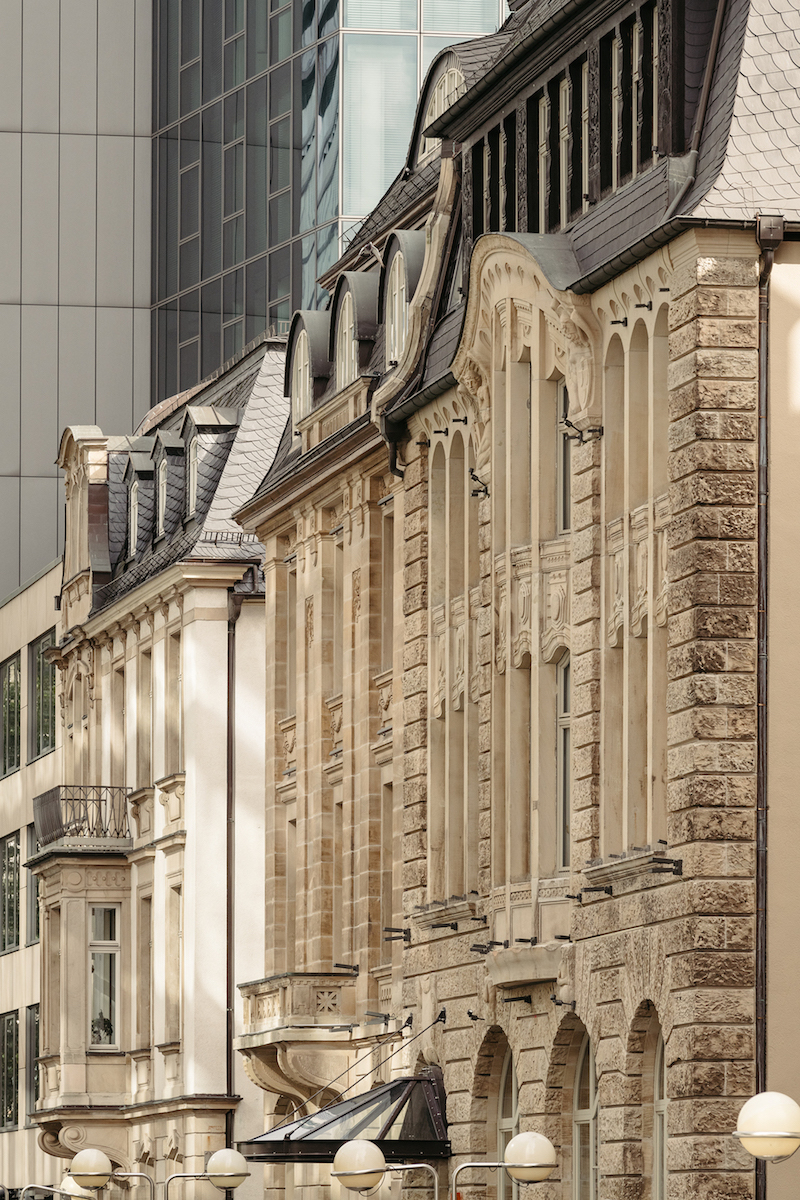 facade of ameron hotel in frankfurt