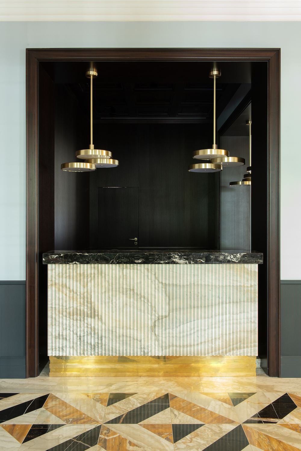 reception at ameron hotel in frankfurt