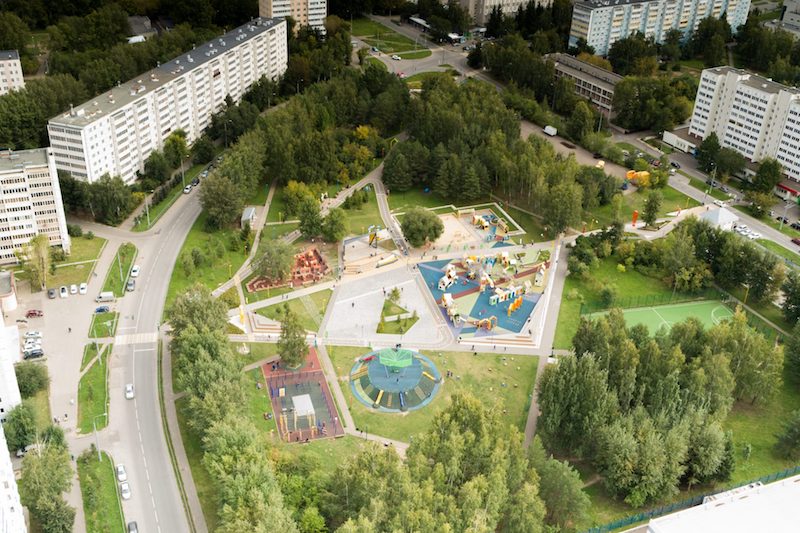 children park kaleidoskop kazan