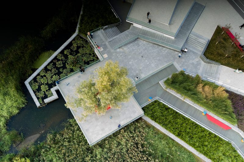 architecture in green park