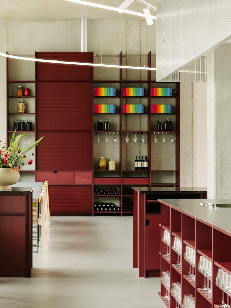 interior at restaurant remi