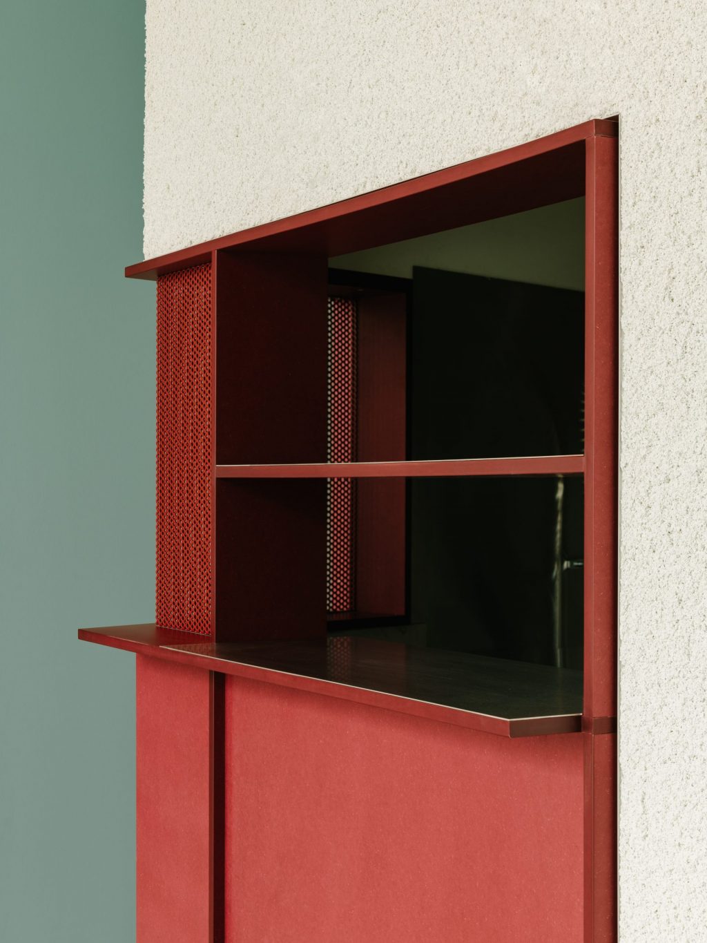 detail of the interior at restaurant remi