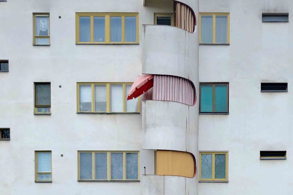Balconies in Siemensstadt, Berlin