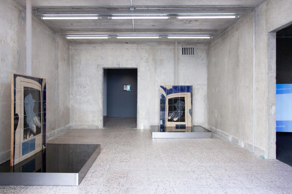 Installation view Lucas Odahara, Berlin Art Prize 2022