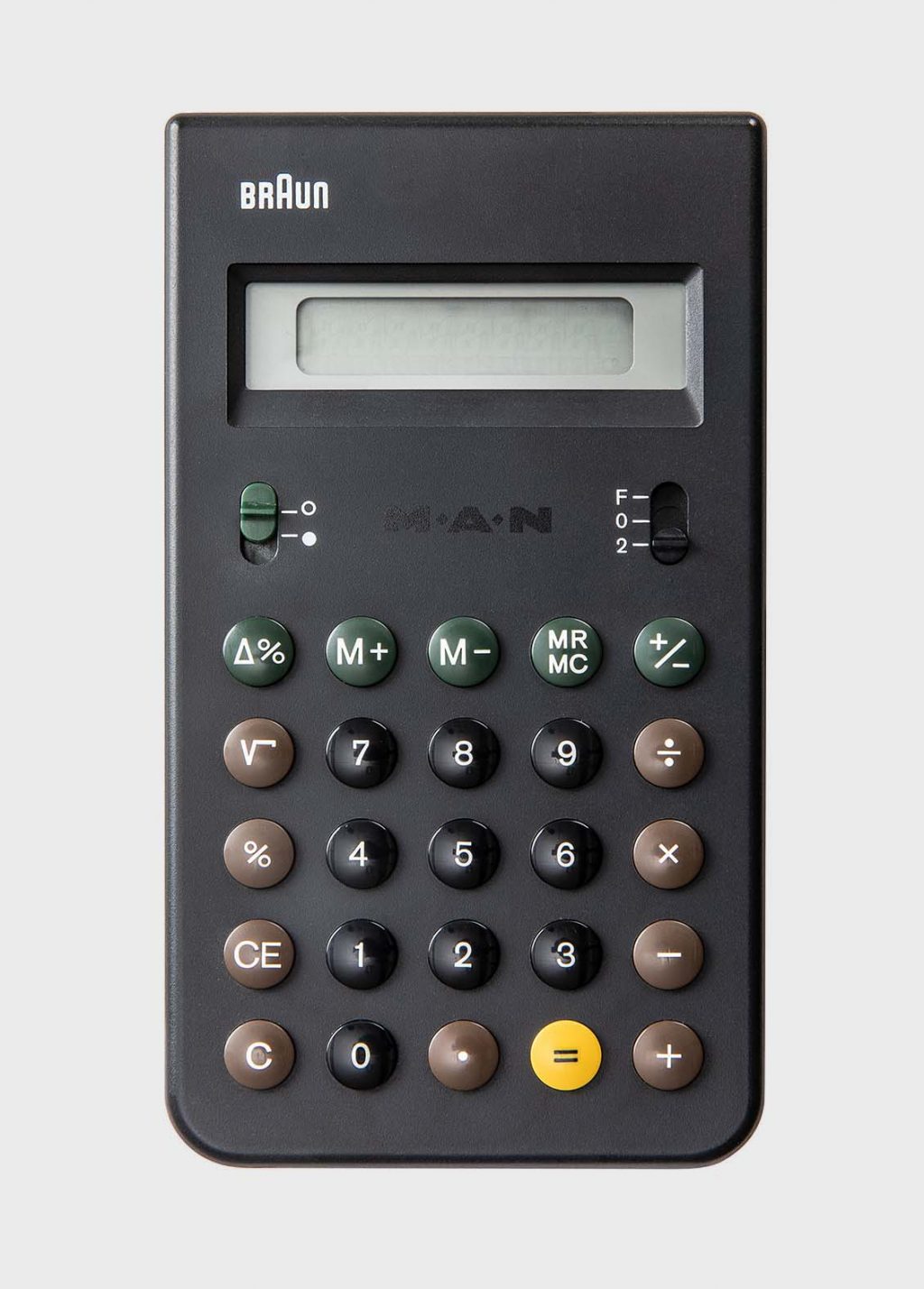 Braun Calculator designed by Dieter Rams